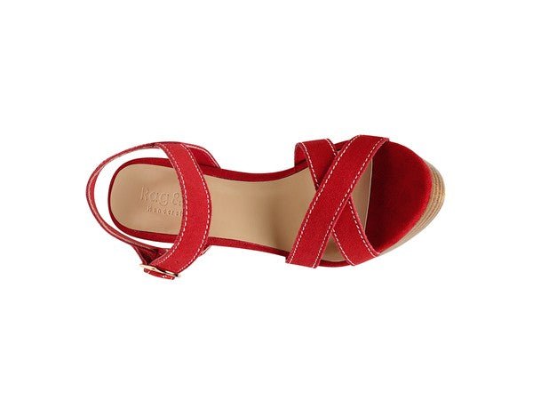 RAG&CO CHOUPETTE SUEDE LEATHER BLOCK HEELED SANDAL - Chaelisa's New Jammies