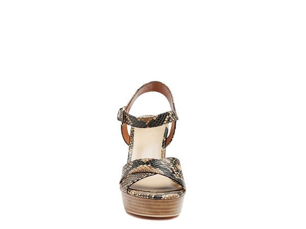 RAG&CO CHYPRE HIGH HEELED BLOCK SANDAL IN TAN - Chaelisa's New Jammies