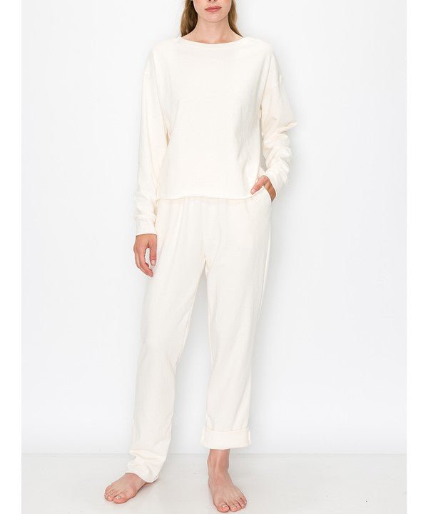 RECYCLED FRENCH TERRY NEW SET - Chaelisa's New Jammies