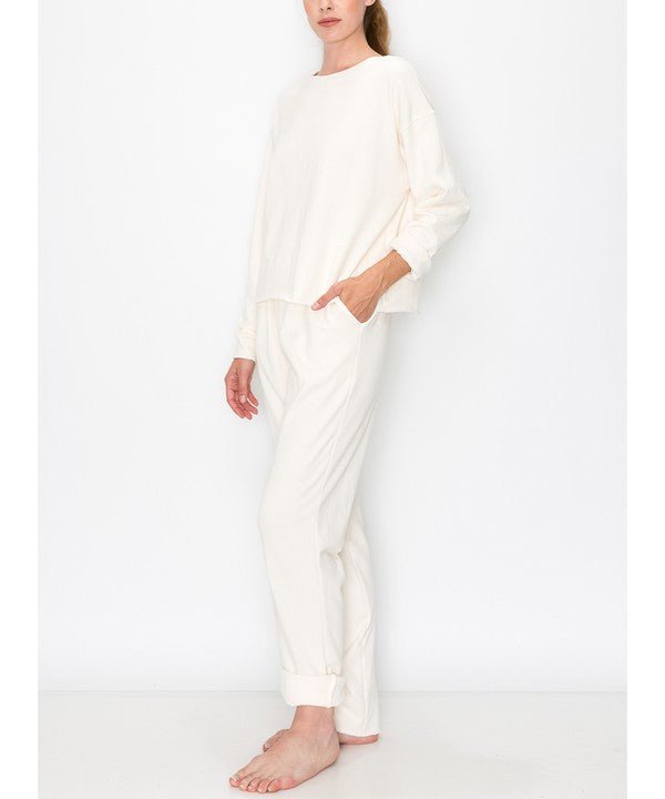 RECYCLED FRENCH TERRY NEW SET - Chaelisa's New Jammies