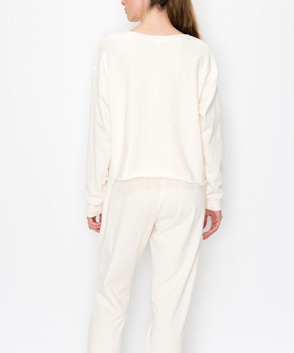 RECYCLED FRENCH TERRY NEW SET - Chaelisa's New Jammies