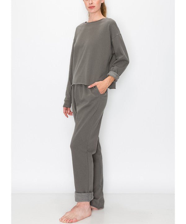 RECYCLED FRENCH TERRY NEW SET - Chaelisa's New Jammies