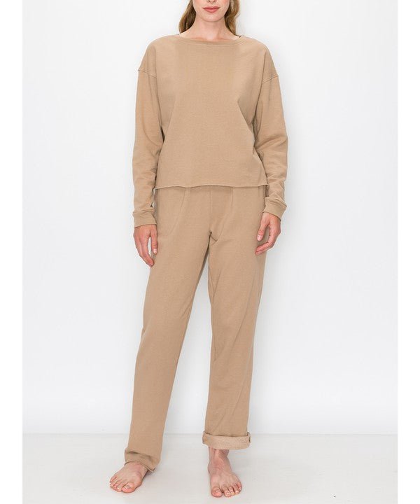 RECYCLED FRENCH TERRY NEW SET - Chaelisa's New Jammies