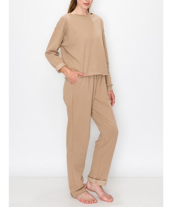 RECYCLED FRENCH TERRY NEW SET - Chaelisa's New Jammies
