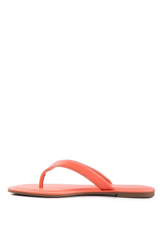 RERA SQUARE TOE THONG FLATS - Chaelisa's New Jammies