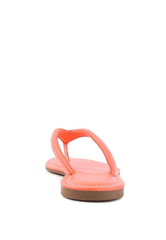 RERA SQUARE TOE THONG FLATS - Chaelisa's New Jammies