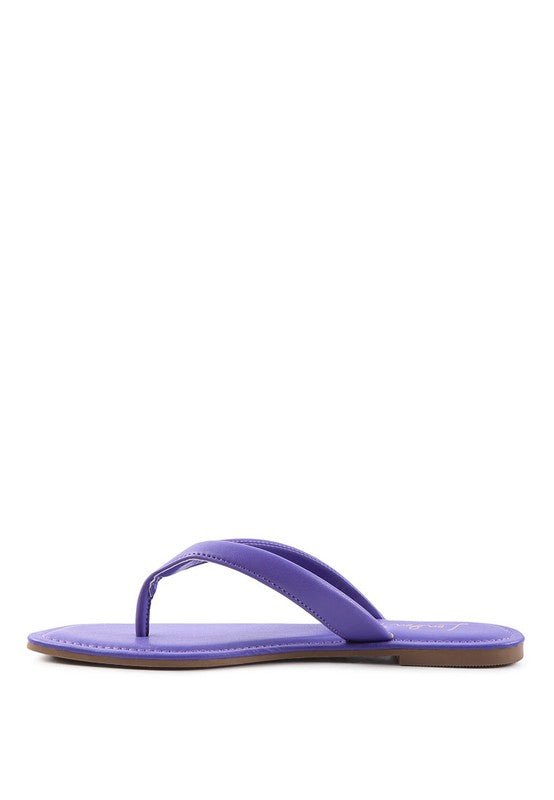 RERA SQUARE TOE THONG FLATS - Chaelisa's New Jammies
