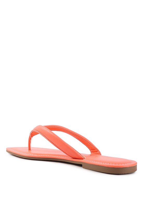 RERA SQUARE TOE THONG FLATS - Chaelisa's New Jammies