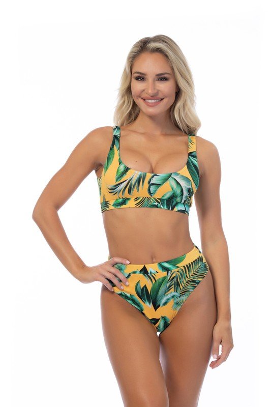 RIBBED ELASTIC BAND BIKINI SET - Chaelisa's New Jammies