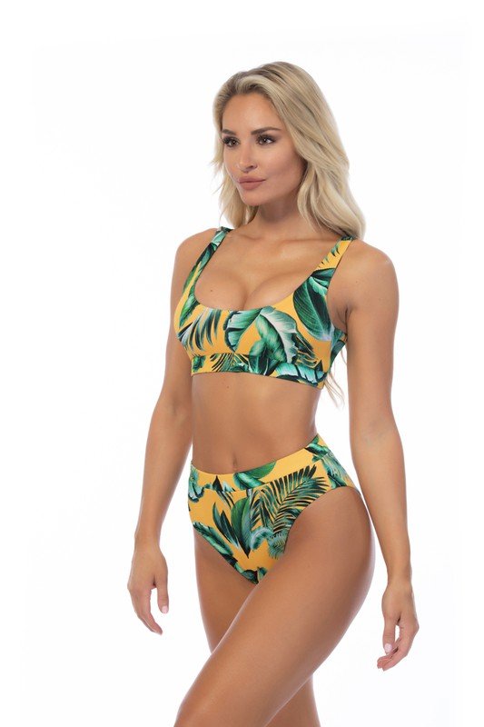 RIBBED ELASTIC BAND BIKINI SET - Chaelisa's New Jammies