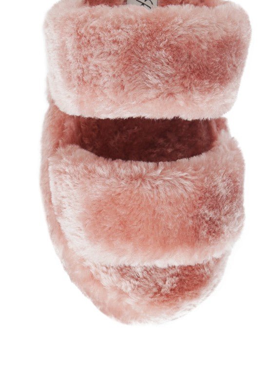 SMOOTHIE FUR SLIP - ON FLATS - Chaelisa's New Jammies