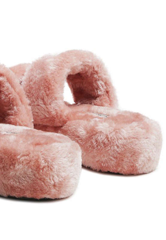 SMOOTHIE FUR SLIP - ON FLATS - Chaelisa's New Jammies