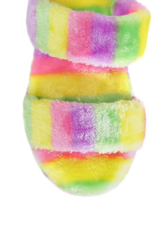 SMOOTHIE FUR SLIP - ON FLATS - Chaelisa's New Jammies