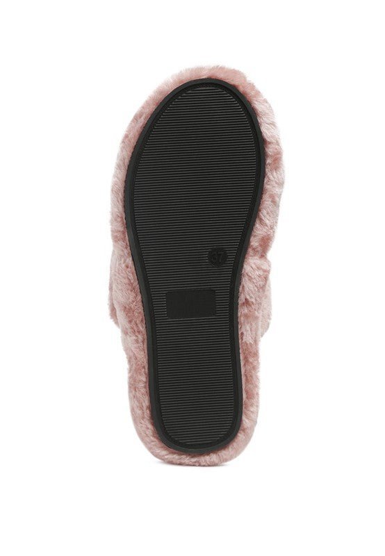 SMOOTHIE FUR SLIP - ON FLATS - Chaelisa's New Jammies