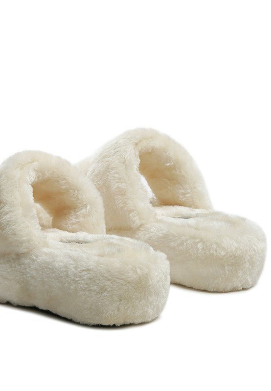 SMOOTHIE FUR SLIP - ON FLATS - Chaelisa's New Jammies