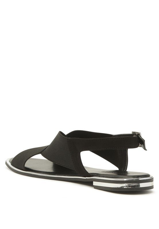 SNUGGLE WIDE STRAP FLAT SANDAL - Chaelisa's New Jammies