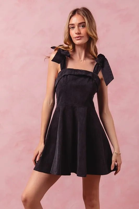 SO ME Fit and Flare Washed Gameday Dress - Chaelisa's New Jammies