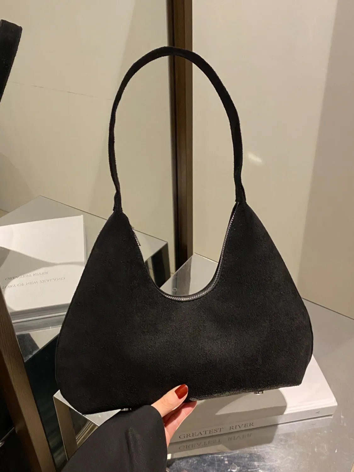 Solid Color Shoulder Bag - Chaelisa's New Jammies