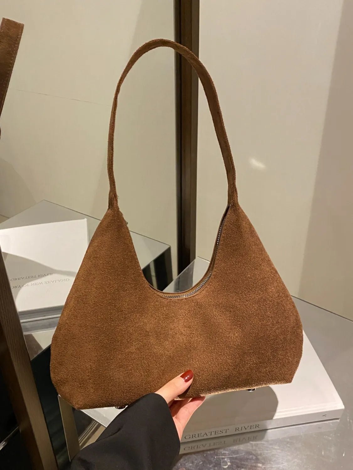 Solid Color Shoulder Bag - Chaelisa's New Jammies