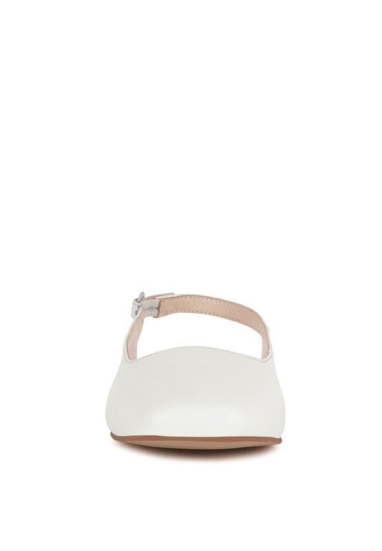 Sozani Real Soft Leather Slingback Flats - Chaelisa's New Jammies