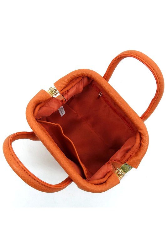 Spring Frame Doctors Satchel Crossbody Bag - Chaelisa's New Jammies