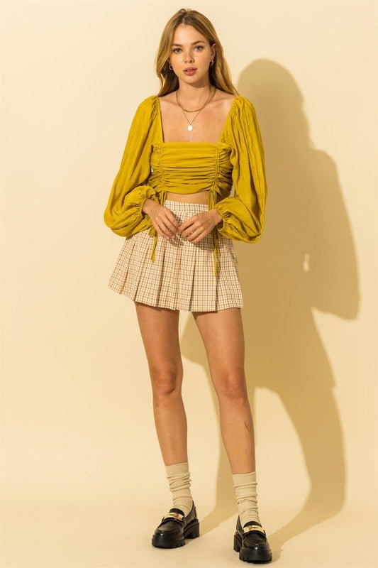 Tease Me Plaid Pleated Skater Mini Skirt - Chaelisa's New Jammies