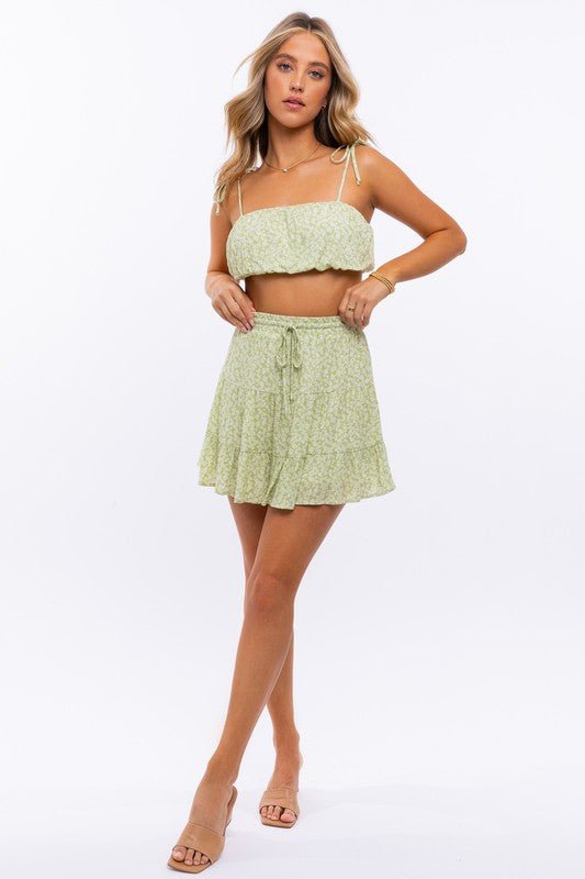 Tiered Mini Skirt - Chaelisa's New Jammies