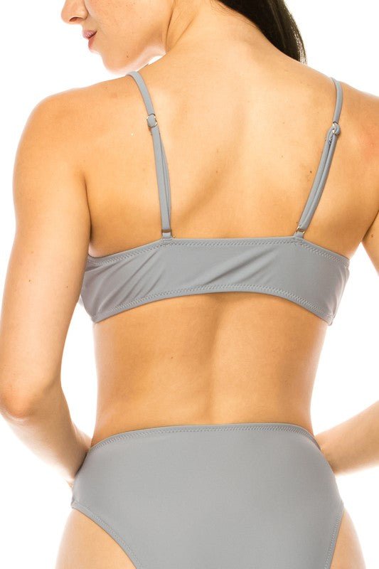 TWO PIECE BANDEAU TOP CLEAN FINISHED BIKINI - Chaelisa's New Jammies