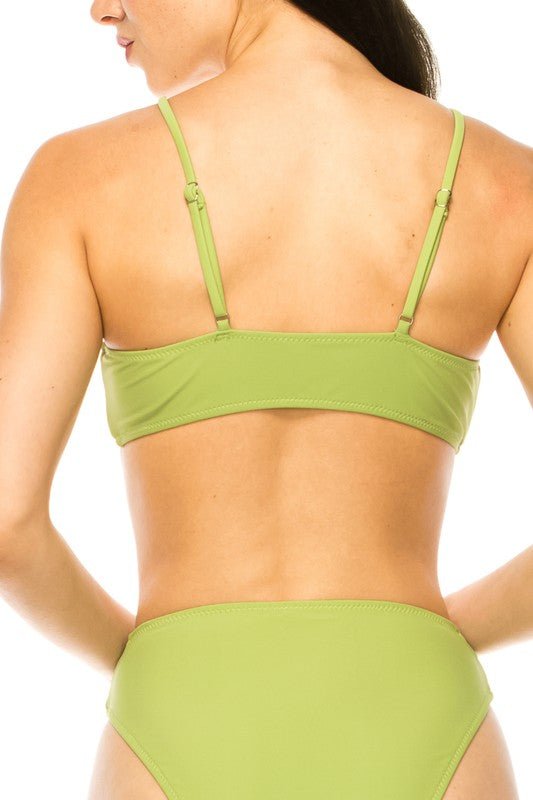 TWO PIECE BANDEAU TOP CLEAN FINISHED BIKINI - Chaelisa's New Jammies