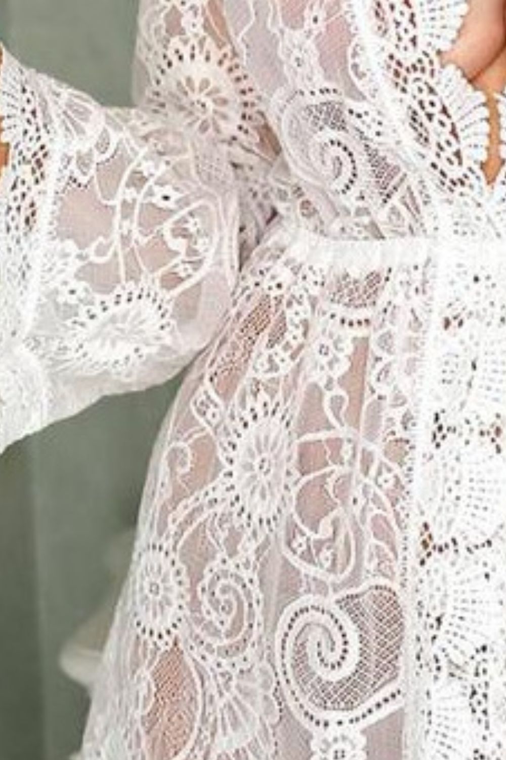 V - Neck Lace Cover - Up Dress - Chaelisa's New Jammies