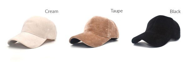 Velour Ball Cap - Chaelisa's New Jammies