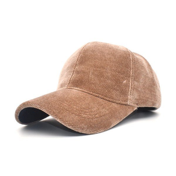 Velour Ball Cap - Chaelisa's New Jammies