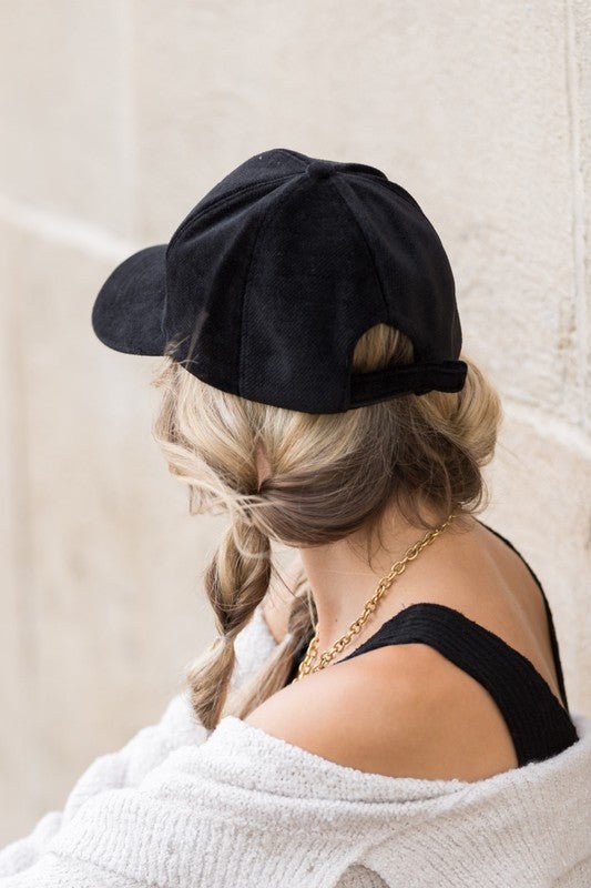 Velour Ball Cap - Chaelisa's New Jammies