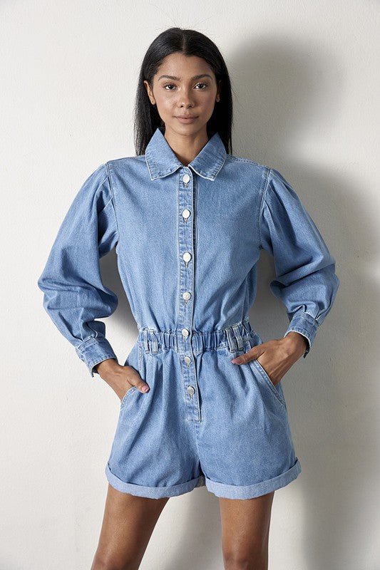 VINTAGE SHORT ROMPER - Chaelisa's New Jammies