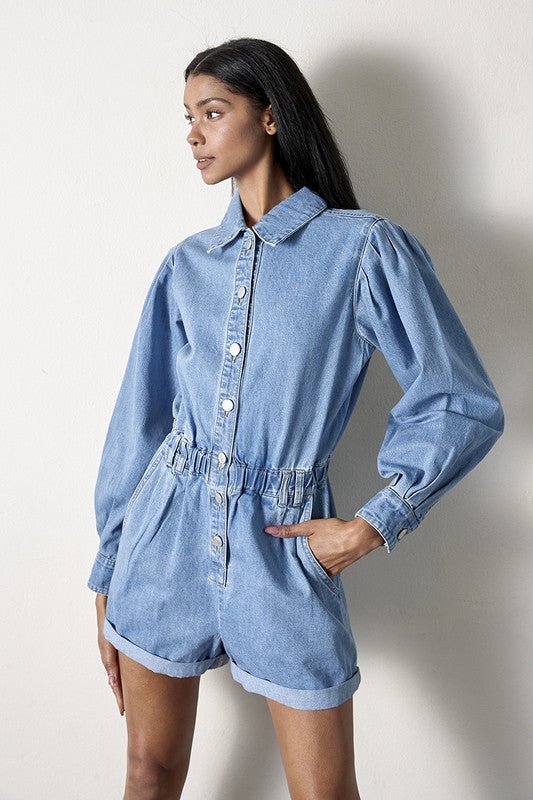 VINTAGE SHORT ROMPER - Chaelisa's New Jammies