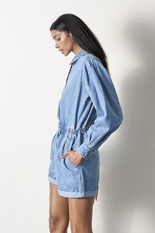 VINTAGE SHORT ROMPER - Chaelisa's New Jammies