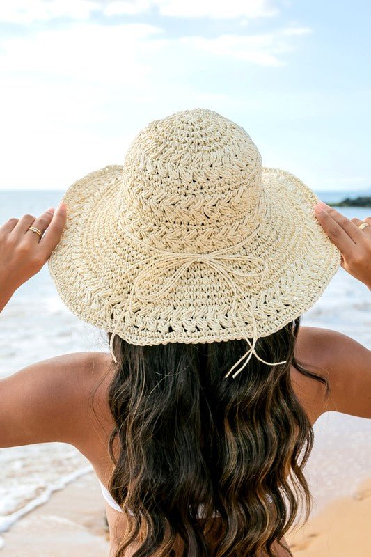 Woven Straw Sunhat - Chaelisa's New Jammies
