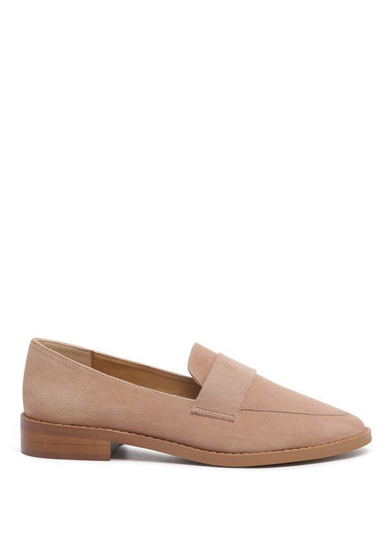 ZOFIA Suede Penny Loafers - Chaelisa's New Jammies